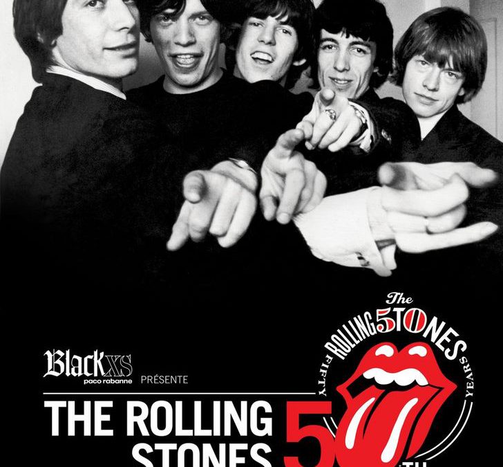 Affiche exposition Les 50 ans des Rolling Stones