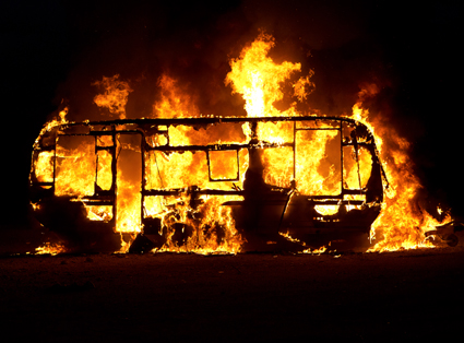 Caravane, 2013 Série "Le Feu" Mathieu Pernot