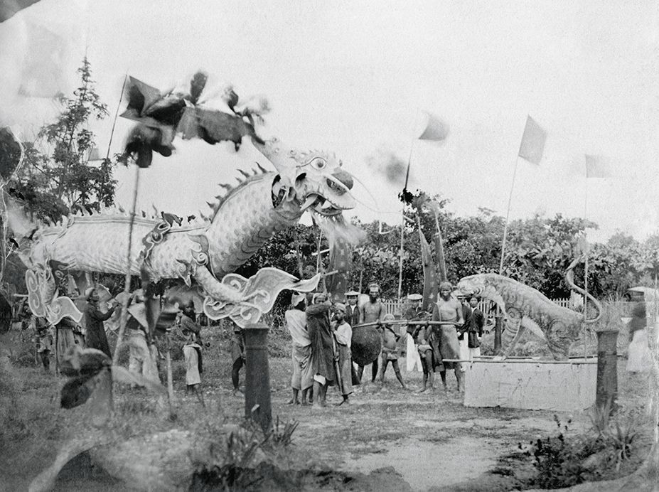 Combat du Dragon et du Tigre © École française d’Extrême-Orient