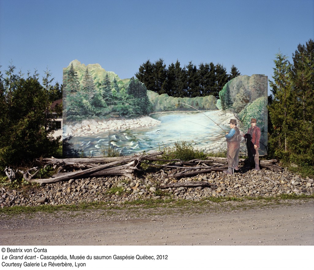 Le Grand écart- Cascapédia Musée du saumon Gaspésie Québec 2012