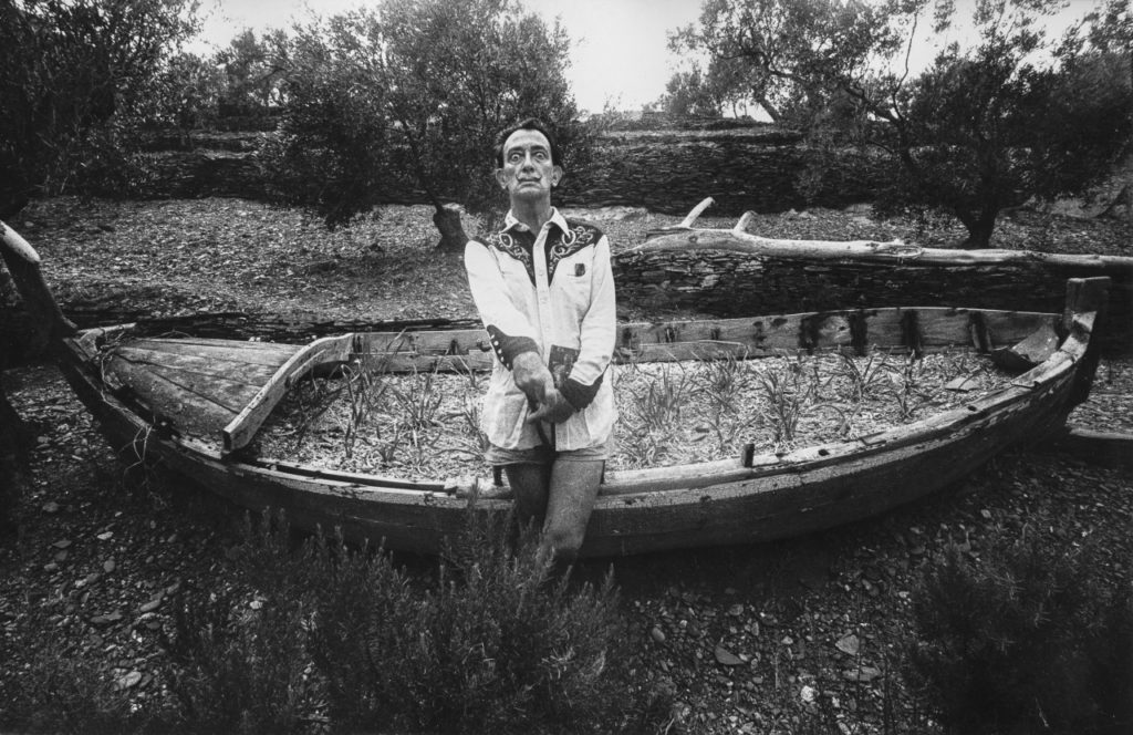 Marc Riboud, Dali à Cadaquès, 1963 Marc Riboud ©Galerie Arcturus