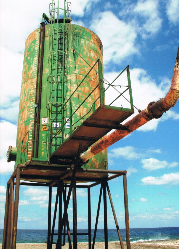 Peter Klasen, Champ de pétrole, Cuba