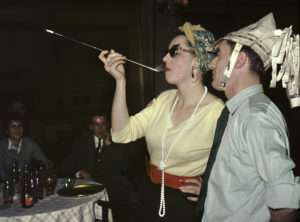 Bistro et cabaret, Hamburg, 1956